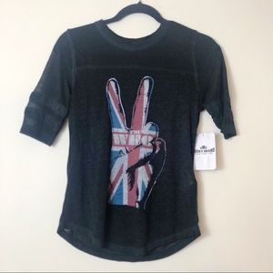 Lucky Brand The Who Black Top